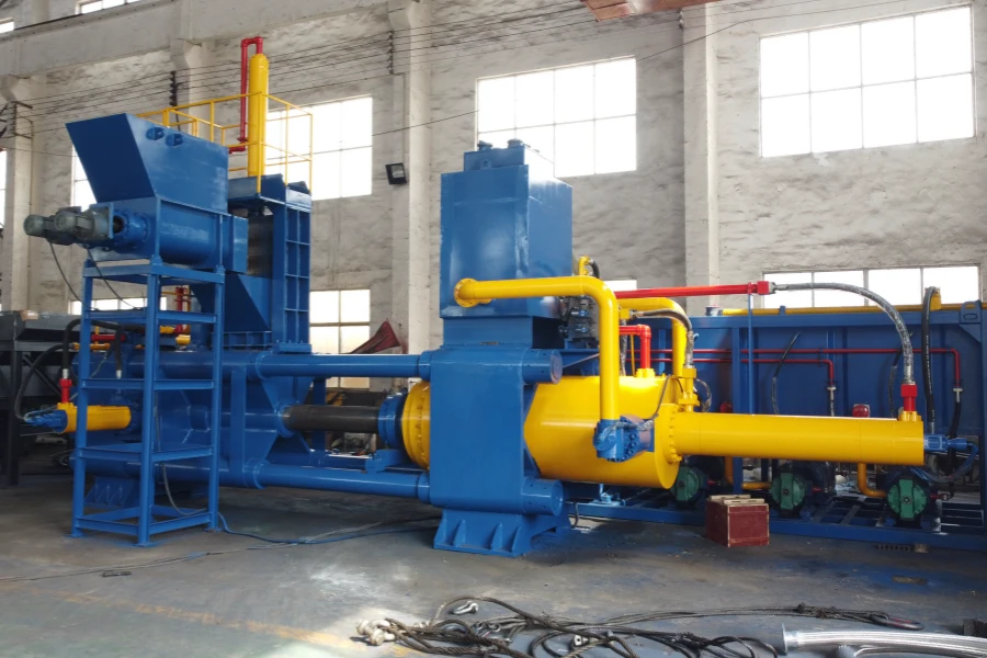 Horizontal Briquetting Machine