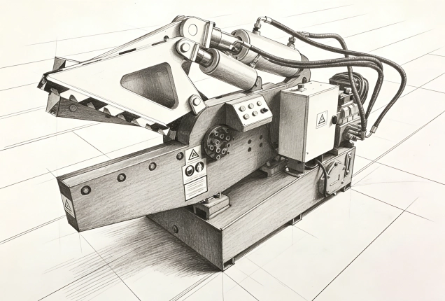 Scrap Metal Shear