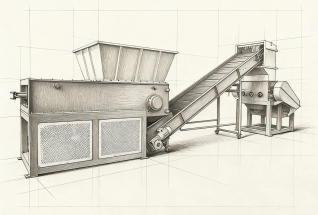 Scrap Metal Shredder