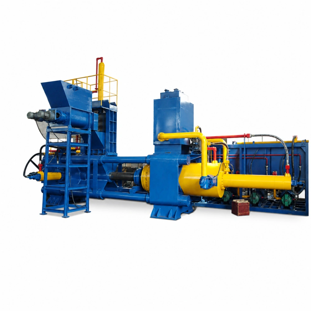 Horizontal Metal Chip Briquetting Machine