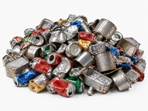 Used beverage cans and metal containers