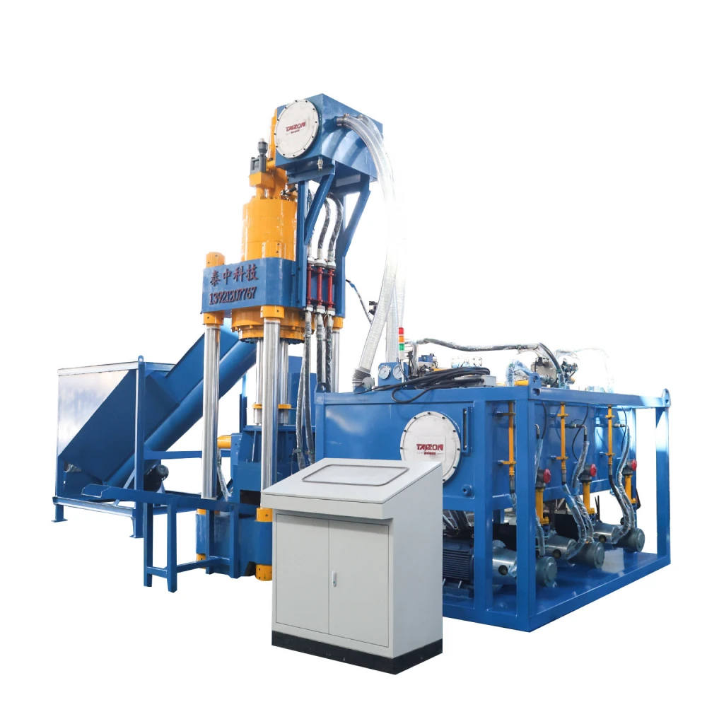 Vertical Metal Chip Briquetting Machine