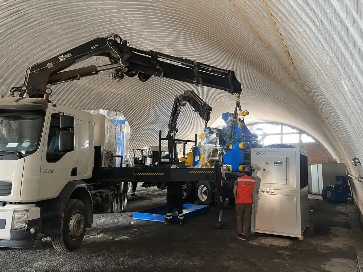 TITAN engineers provide equipment commissioning, operating guidance, and technical support on site as required by the project.